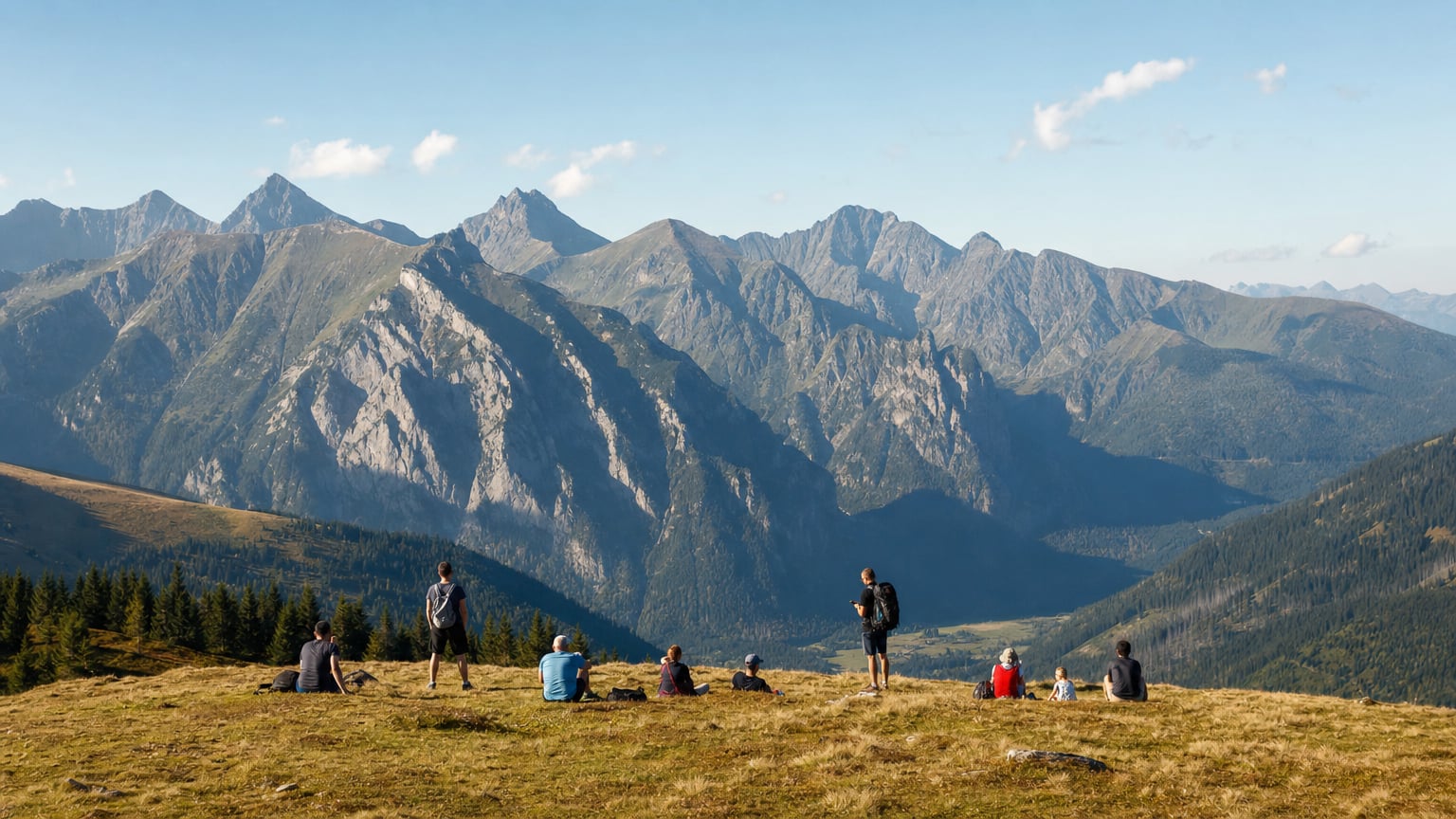 Rusinowa Polana i Gęsia Szyja to propozycja dla tych, którzy chcą zobaczyć Tatry bez długiej i trudnej trasy. Sprawdź, skąd ruszyć, gdzie zrobić przerwę i kiedy warto zakończyć wycieczkę na polanie.